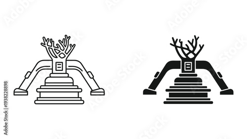 Abstract Structure Growth Technology Metaphor