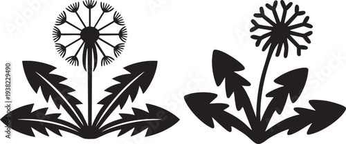 Minimal indoor potted plants vector set with tropical leaves, modern foliage silhouettes, home decor greenery, botanical illustration for design use
