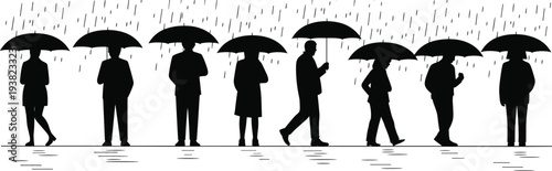 Women fashion clothing and accessories silhouette set with dress jackets boots handbag hats and scarf icon