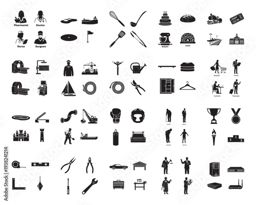 A silhouette of a person climbing a tall mountain peak, symbolizing achievement, perseverance, and reaching new heights with determination.