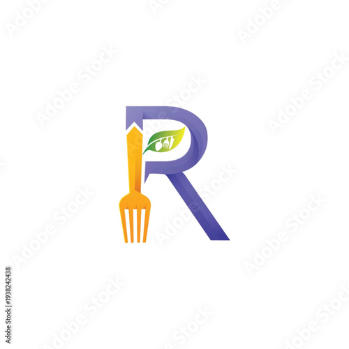 vector illustration of a fork and spoon