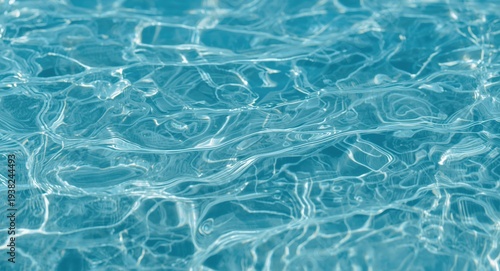 Close up texture of clear water surface with gentle ripples background