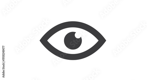 Closeup of a single human eye.