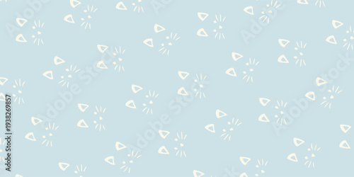 Abstract light blue background with subtle geometric shapes and soft pastel colors.