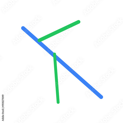 Bold composition representing balance concept