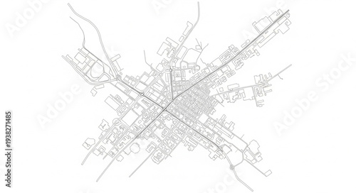 Snowflake Closeup Detailed Crystal Structure.