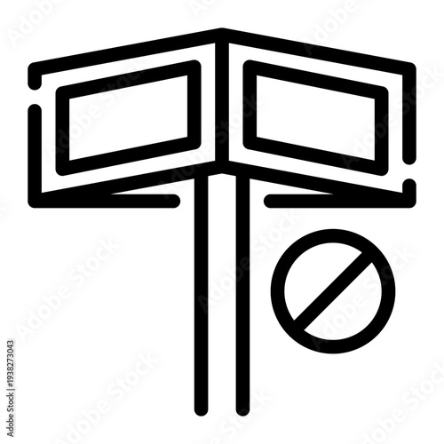 block line icon