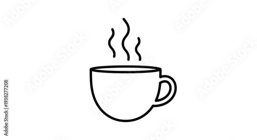 Steaming Cup of Coffee or Tea.