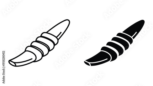 Horn Illustration Isolated Commercial Symbol