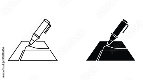 Pen Drawing Design Concept