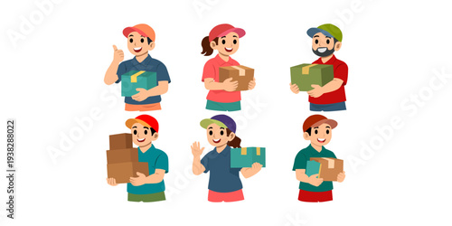 Illustration of Delivery Holding Box