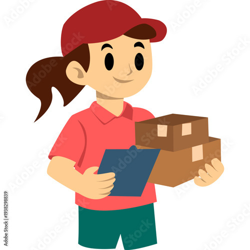 Illustration of Delivery Holding Box