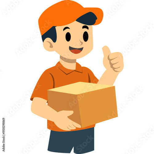 Illustration of Delivery Holding Box