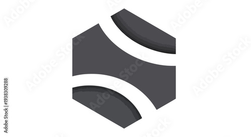 Geometric Shape Design Element Icon.