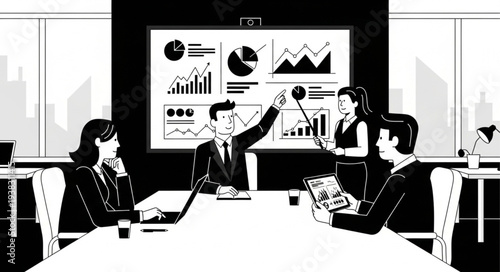 business meeting in the office