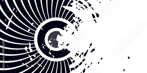 unge tire track, wheel braking marks. Truck, car or motorcycle tread pattern silhouette. Auto race, motorsport, speed racing design element. eps 10