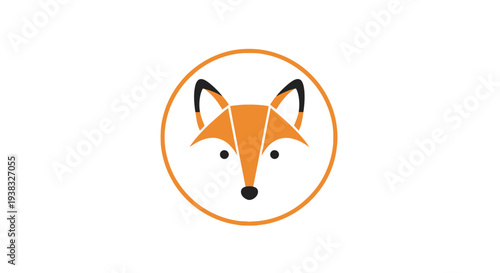 Illustration of a Fox Head Logo.