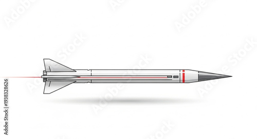 White Rocket with Red Stripe.