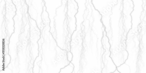 Dramatic Electric Lightning Strikes Abstract Pattern on withe Background. Lightning Effect Overlay, Isolated Electric Thunderstorm Bolt Strikes on Background.