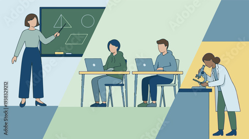 Diverse aspects of modern education and scientific study