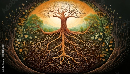 The Tree of Life - A Symbol of Interconnectedness and Growth.