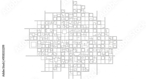 Blueprint Architectural Floor Plan Design.