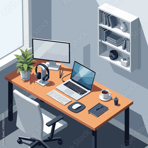 Modern Home Office Workspace