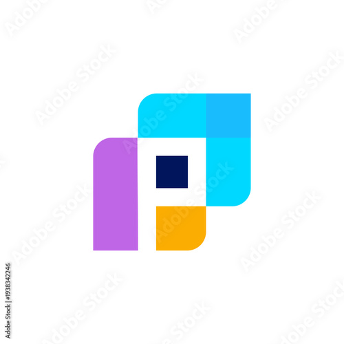 vector illustration of an abstract icon