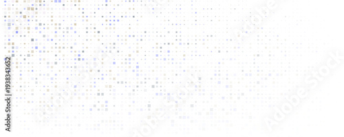 Light Blue, Yellow vector banner with circles, spheres. Abstract spots. Background of Art bubbles in halftone style with colored gradient.