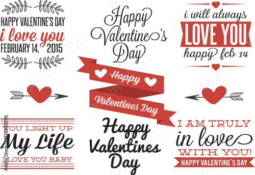 Valentines Day Labels