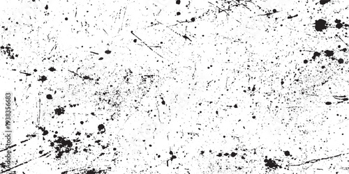 . Distressed retro paper abstract stock illustration cracked texture overlays for space or text. White black dust overlay grunge texture with distressed grain noise effect. Abstract grunge concrete wa