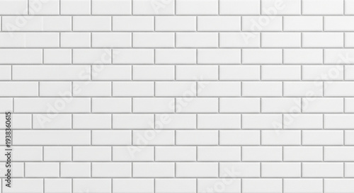 seamless white subway tile background