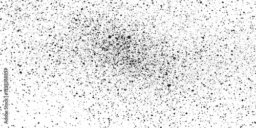  Distress overlay texture. Abstract surface dust and rough dirty wall background concept. Worn, torn, weathered effect. dust overlay creat grunge scratched effect. Black and white abstract background.