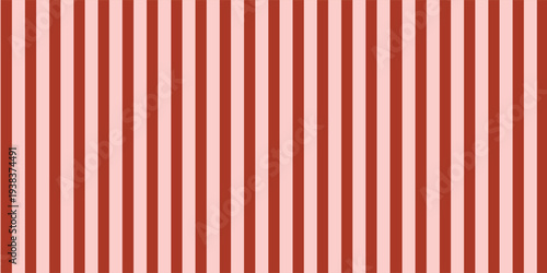 Red and Pink Vertical Stripes Seamless Pattern for Fabric and Textile Design