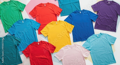 Collection of colorful blan...