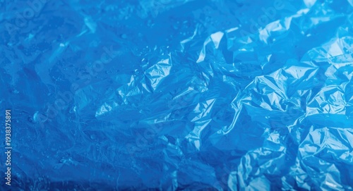 Blue textured polyethylene ...
