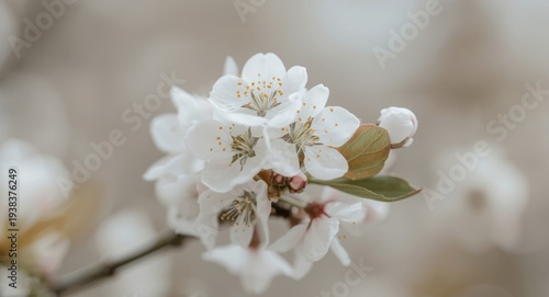 Close up photo of white blo...