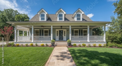 Attractive home front with ...