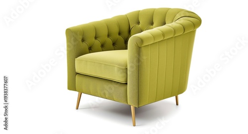 Art deco inspired lime gree...