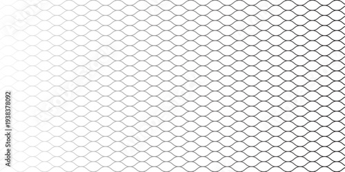 Curved net pattern. Seamless design for sportswear or equipment like soccer goals, volleyball nets, basketball hoops, hockey nets modern