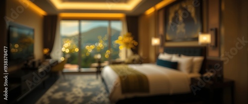 Cinematic bokeh backdrop in...