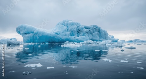 Climate change causing melt...