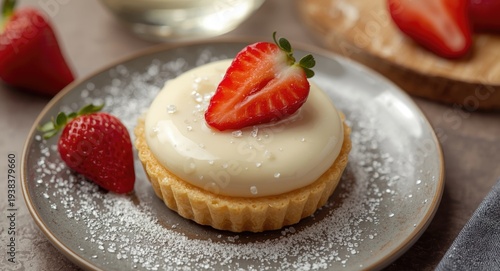 Creamy white chocolate gana...