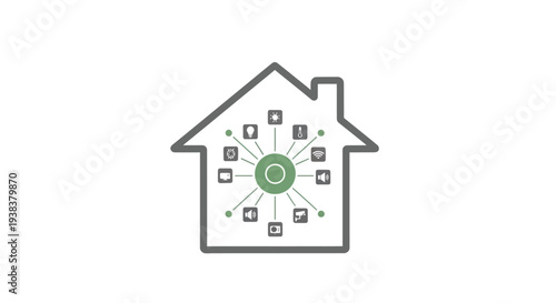 Smart home automation system control.