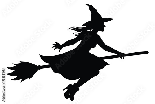 Witch, Magic Flying Sorceress