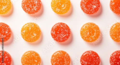 Assorted views of sour jell...