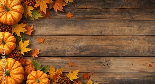autumn harvest composition ...
