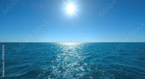 Bright summer day with spar...