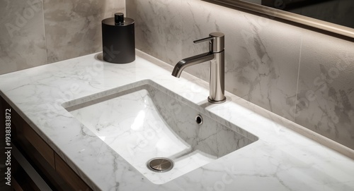 Elegant bathroom decor with...