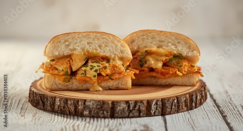 Coronation chicken sandwich...